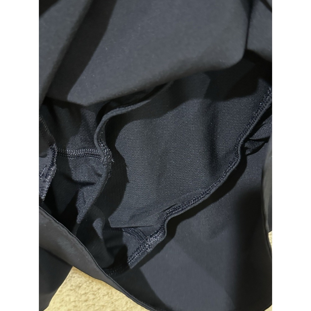 PELOTON Women's Navy Lined Polyester Spandex Gym Running Shorts Size M - Picture 4 of 8